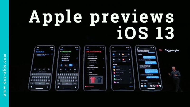 Apple เปิดตัว iOS 13 ใครได้ไปต่อ ยกมือขึ้น!!