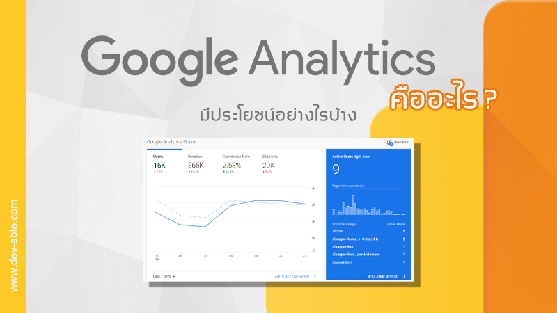Google Analytics คืออะไร